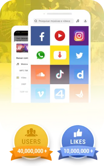 Baixar Snaptube para Android grátis MP3 downloader